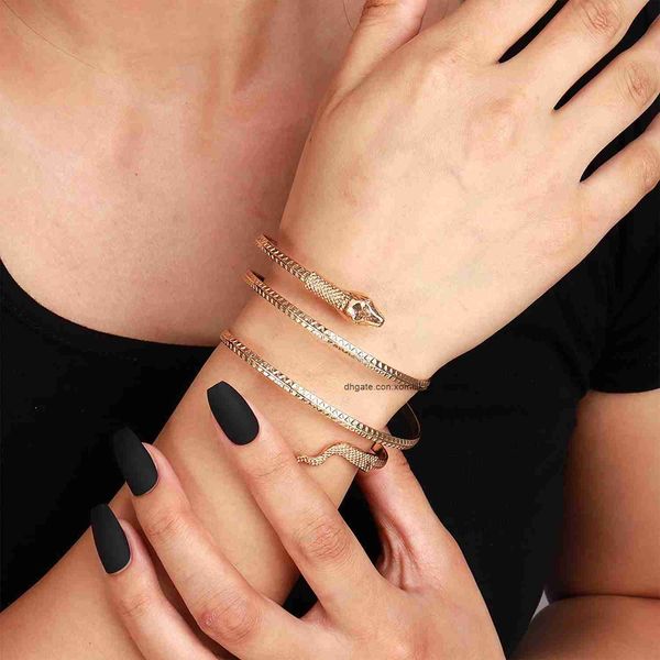 designer luxury belgary brand bracelet fashionable and trendy snake shaped armband personalized snake bracelet, Black
designer luxury belgary brand bracelet fashionable and trendy snake shaped armband personalized snake bracelet, Black