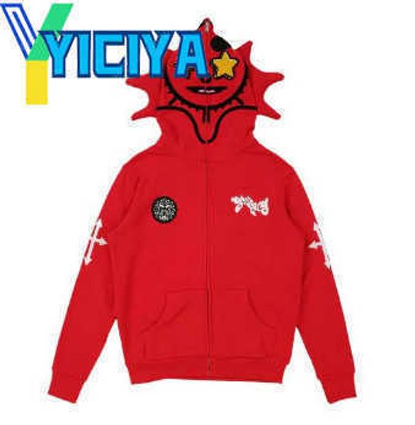 yiciya ins 3d full-print men's loose hoodies zipper sweater autumn and winter 5xl, Black
yiciya ins 3d full-print men's loose hoodies zipper sweater autumn and winter 5xl, Black