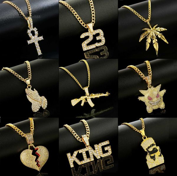 rock punk gold plated cuban chain woman men full diamond dollar boss queen cross gun heart king lion hip hop necklace jewelry, Silver
rock punk gold plated cuban chain woman men full diamond dollar boss queen cross gun heart king lion hip hop necklace jewelry, Silver