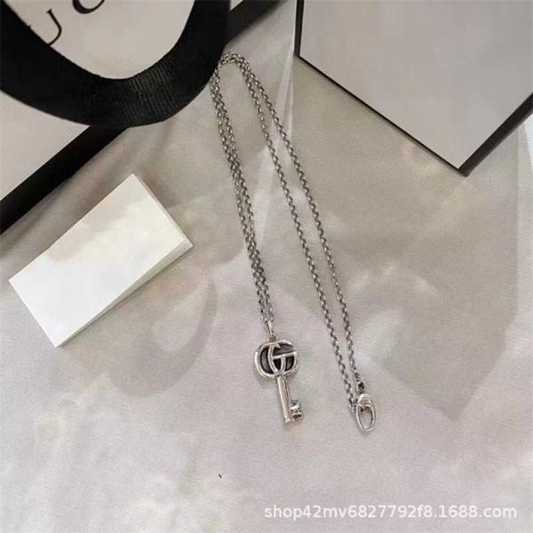 designer jewelry bracelet necklace ring ancient key carved couple's clavicle chain vine star style high quality, Silver
designer jewelry bracelet necklace ring ancient key carved couple's clavicle chain vine star style high quality, Silver
