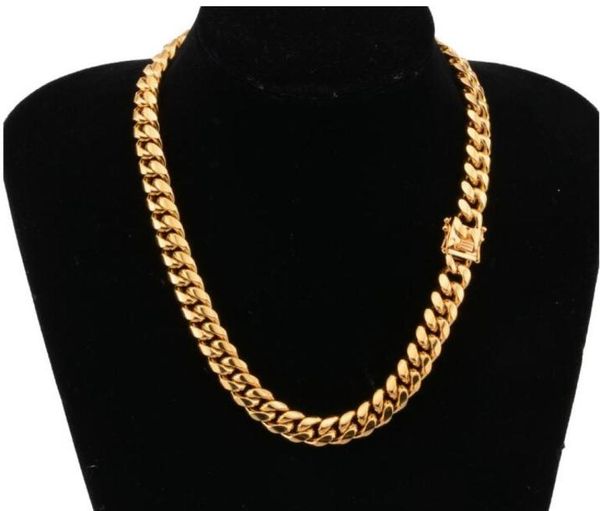 stainless steel necklace 18k gold plated miami cuba link chain men gold punk hip hop jewelry chains necklaces 16mm 183008957, Silver
stainless steel necklace 18k gold plated miami cuba link chain men gold punk hip hop jewelry chains necklaces 16mm 183008957, Silver