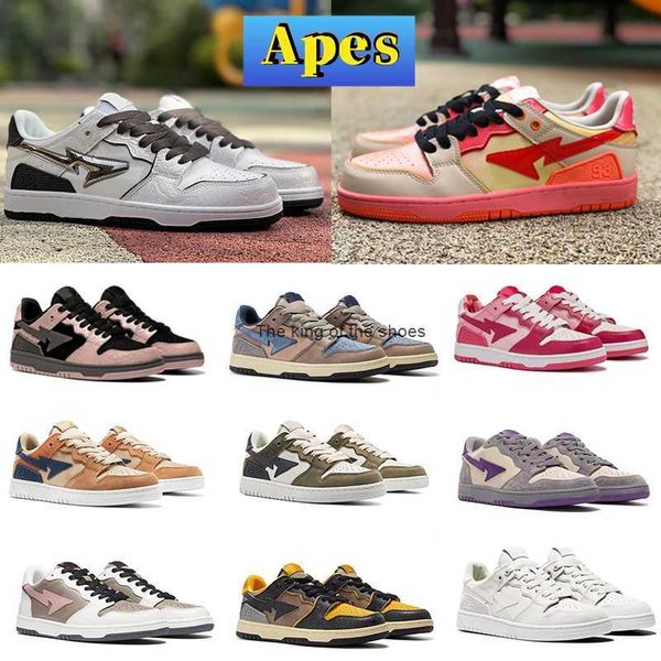ogdesigner men casual shoes bapestas sk8 sta sneaker court bathing apes nigo abc camo pink blue low brown ivory vintage beige indigo white r, Black
ogdesigner men casual shoes bapestas sk8 sta sneaker court bathing apes nigo abc camo pink blue low brown ivory vintage beige indigo white r, Black