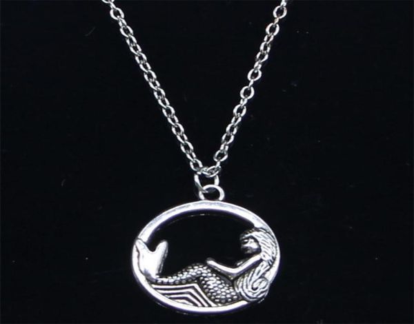 20pcs new fashion necklace 23mm circle mermaid pendants short long women men colar gift jewelry choker 2010136518460, Silver
20pcs new fashion necklace 23mm circle mermaid pendants short long women men colar gift jewelry choker 2010136518460, Silver