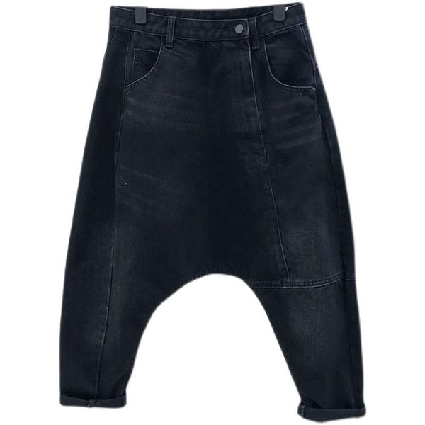jeans women low drop crotch baggy loose jeans black white cowboy crosspants streetwear dance harem trousers harajuku denim jogger, Blue
jeans women low drop crotch baggy loose jeans black white cowboy crosspants streetwear dance harem trousers harajuku denim jogger, Blue