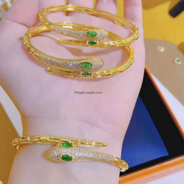 designer luxury belgary brand vietnamese sand gold diamond snake women's bracelet brass plated finger guard simple and fashionable open, Black
designer luxury belgary brand vietnamese sand gold diamond snake women's bracelet brass plated finger guard simple and fashionable open, Black