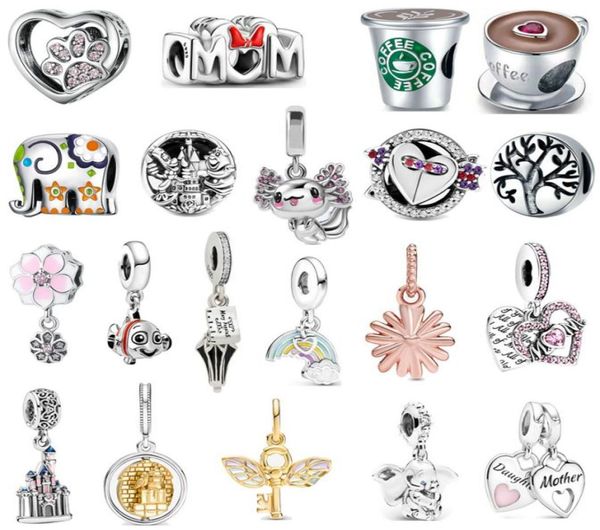 new s925 sterling silver bead charm beaded original fit pandora bracelet pendant fashion trend classic diy ladies mom jewelry exqu2513659, Bronze;silver
new s925 sterling silver bead charm beaded original fit pandora bracelet pendant fashion trend classic diy ladies mom jewelry exqu2513659, Bronze;silver