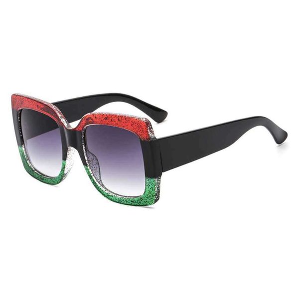 sunglasses frames fashion trend tricolor square large frame catwalk sunglasses, White;black
sunglasses frames fashion trend tricolor square large frame catwalk sunglasses, White;black