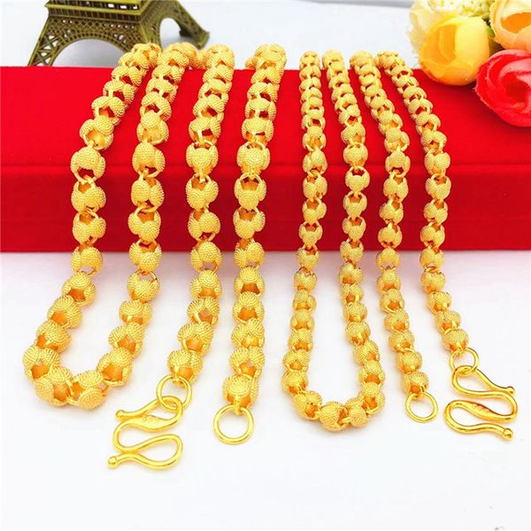 men necklace chain hip hop male clavicle collar necklace real 18k yellow gold filledsolid men jewelry thick link 6mm/8mm/10mm, Silver
men necklace chain hip hop male clavicle collar necklace real 18k yellow gold filledsolid men jewelry thick link 6mm/8mm/10mm, Silver
