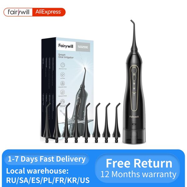 toothbrush fairywill water flossers for teeth 300ml oral irrigator rechargeable portable dental 3 modes water tank waterproof teeth cleaner
toothbrush fairywill water flossers for teeth 300ml oral irrigator rechargeable portable dental 3 modes water tank waterproof teeth cleaner