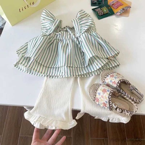 clothing sets girls set summer new children's wear baby striped shirts pants fashion children, White
clothing sets girls set summer new children's wear baby striped shirts pants fashion children, White