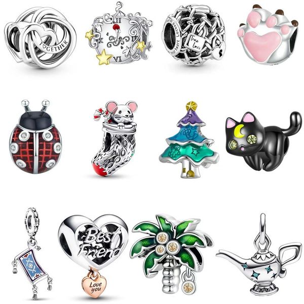 fits pandora bracelets 20pcs friend ladybug cat mouse teapot silver charms fits pandora charms bracelet beads for jewelry making 925 sterlin, Black
fits pandora bracelets 20pcs friend ladybug cat mouse teapot silver charms fits pandora charms bracelet beads for jewelry making 925 sterlin, Black
