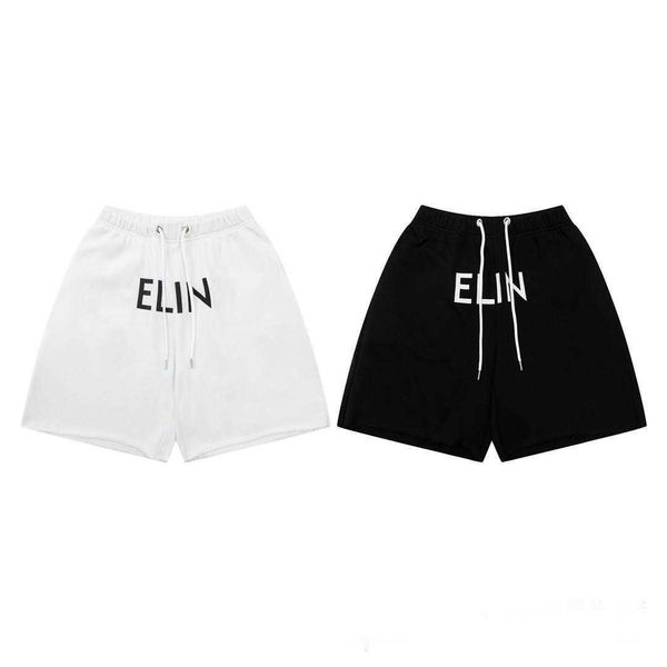 men's shorts designer summer new large letter print pattern high-quality five-point casual shorts, White;black
men's shorts designer summer new large letter print pattern high-quality five-point casual shorts, White;black