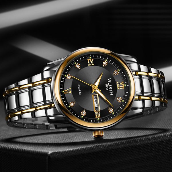 foreign trade watch dropshipping men's watch waterproof steel band watch double date quartz watch fashion watch, Slivery;brown
foreign trade watch dropshipping men's watch waterproof steel band watch double date quartz watch fashion watch, Slivery;brown
