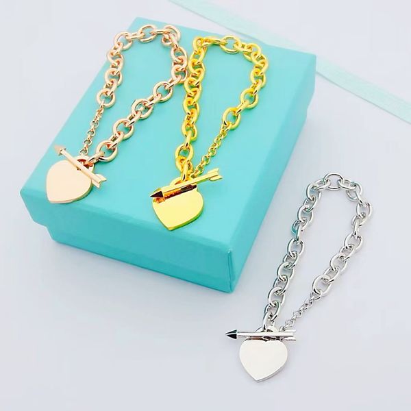 designer women's love necklace bracelet set fashion classic love pendant girl holiday gift brand jewelry with box, Silver
designer women's love necklace bracelet set fashion classic love pendant girl holiday gift brand jewelry with box, Silver