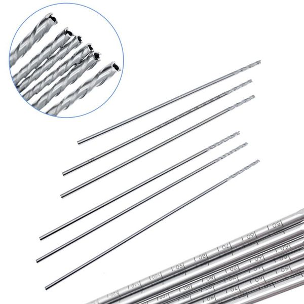 tools 250mm stainless steel cannulated drill bits hollow orthopedics instruments