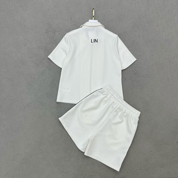 two-piece pants women summer luxury designer letter 2 color lapel zipper short sleeve and shorts set szfp01119 casual fashion leisure street, White
two-piece pants women summer luxury designer letter 2 color lapel zipper short sleeve and shorts set szfp01119 casual fashion leisure street, White