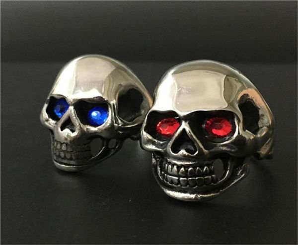 2pcslot polishing crystal eyes ghost skull ring 316l stainless steel fast band party biker skull ring3048308, Silver
2pcslot polishing crystal eyes ghost skull ring 316l stainless steel fast band party biker skull ring3048308, Silver