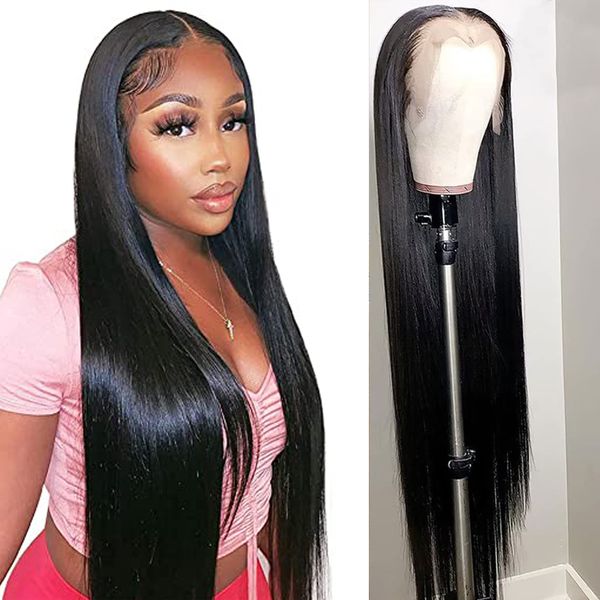 13x4 hd straight lace front wigs human hair wigs transparent bone straight lace frontal human for black woman pre pluc, Black;brown
13x4 hd straight lace front wigs human hair wigs transparent bone straight lace frontal human for black woman pre pluc, Black;brown