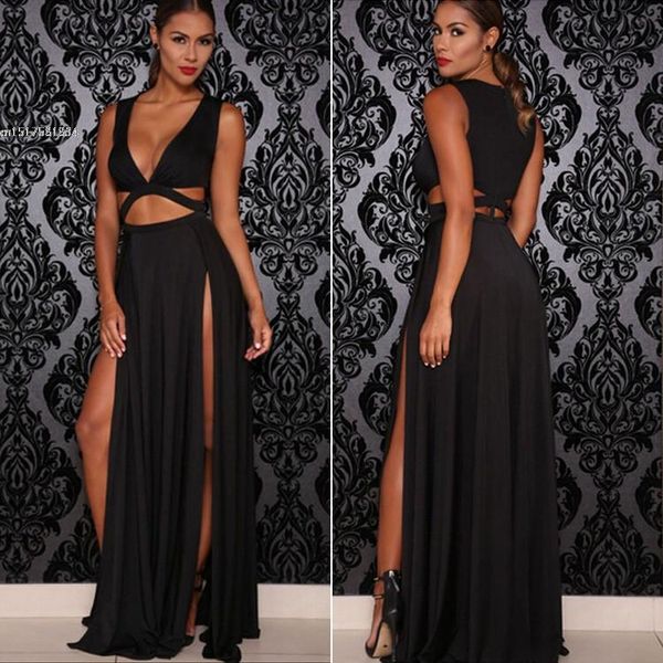 dresses 2022 women sleeveless vneck high slit hollow out bodycon bandage dress for nightclub party long wrap maxi dress vestido u2, Black;gray
dresses 2022 women sleeveless vneck high slit hollow out bodycon bandage dress for nightclub party long wrap maxi dress vestido u2, Black;gray