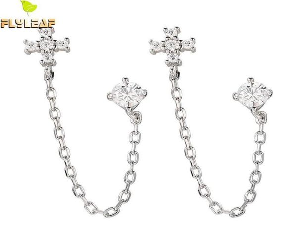 cross chain double ear holes drop earrings for women real 925 sterling silver fine jewelry zircon earings fashion dangle chandel3564641
cross chain double ear holes drop earrings for women real 925 sterling silver fine jewelry zircon earings fashion dangle chandel3564641