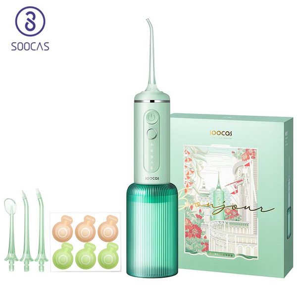 toothbrush soocas w3f oral irrigator typec rechargeable water flosser with oral essence 4 type nozzle cleaner water tank removeable
toothbrush soocas w3f oral irrigator typec rechargeable water flosser with oral essence 4 type nozzle cleaner water tank removeable