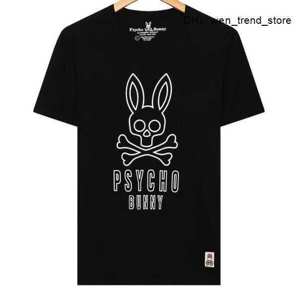 men's mens designer casual t shirt fashion polos summer slim psycho bunny print 100% cotton short sleeve crewneck tee 2 e4as, White;black
men's mens designer casual t shirt fashion polos summer slim psycho bunny print 100% cotton short sleeve crewneck tee 2 e4as, White;black