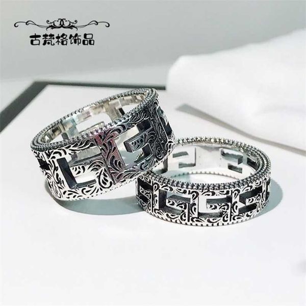 designer jewelry bracelet necklace ring square hollow out ring 925 trend carved pattern for men women lovers high quality, Silver
designer jewelry bracelet necklace ring square hollow out ring 925 trend carved pattern for men women lovers high quality, Silver