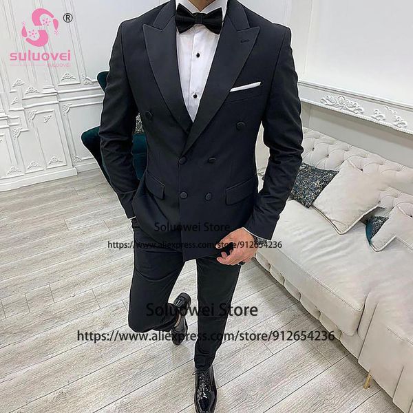 blazers double breasted suit for men slim fit 2 piece jacket and pants set formal groom wedding peaked lapel tuxedo male business blazer, White;black
blazers double breasted suit for men slim fit 2 piece jacket and pants set formal groom wedding peaked lapel tuxedo male business blazer, White;black