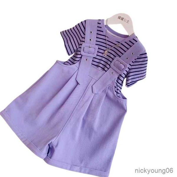 clothing sets fashion girls clothes summer striped short sleeve t-shirtandoveralls children tracksuit 2pcs kids candy color suit, White
clothing sets fashion girls clothes summer striped short sleeve t-shirtandoveralls children tracksuit 2pcs kids candy color suit, White