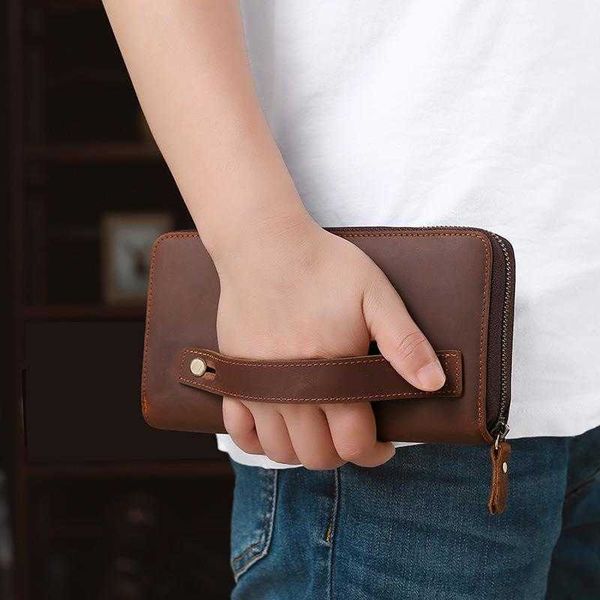 upgraded plus sized purses capacity genuine leather mens clutch crazy horse cigarette mobile phone integrated wallet, Red;black
upgraded plus sized purses capacity genuine leather mens clutch crazy horse cigarette mobile phone integrated wallet, Red;black