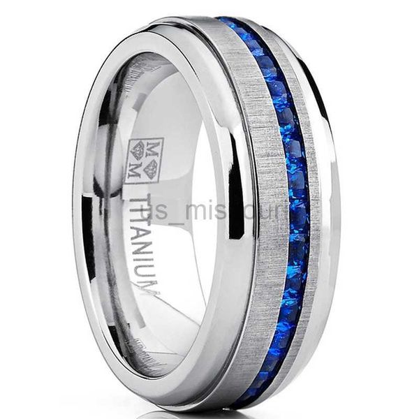 band rings fashion stainless steel ring 8mm titanium steel ring sapphire ring engagement ring stainless steel jewelry anillo hombre j230531, Silver
band rings fashion stainless steel ring 8mm titanium steel ring sapphire ring engagement ring stainless steel jewelry anillo hombre j230531, Silver