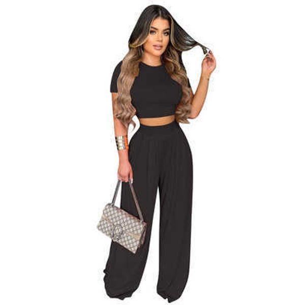piece set women clothing trendy women's clothing allmatch casual wideleg twopiece suit ladies sets rc, Black;gray
piece set women clothing trendy women's clothing allmatch casual wideleg twopiece suit ladies sets rc, Black;gray