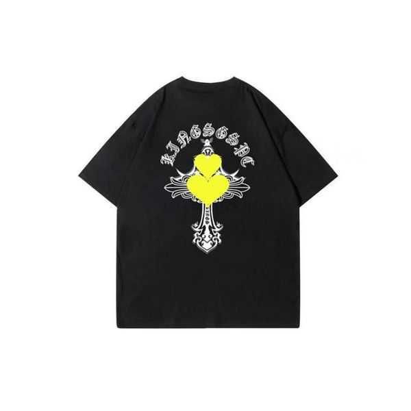 summer mens t-shirts women designers loose tees chrome brands shirts mans casual shirt luxurys clothing street shorts sleeve chromees tshirt, White;black
summer mens t-shirts women designers loose tees chrome brands shirts mans casual shirt luxurys clothing street shorts sleeve chromees tshirt, White;black