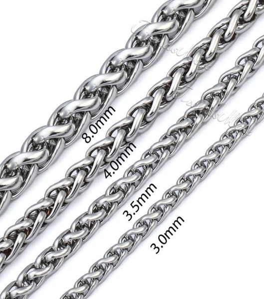 wholecuatomized 3456 8 mm mens wheat style necklace silver tone stainless steel chain 1836 inch knm119830403
wholecuatomized 3456 8 mm mens wheat style necklace silver tone stainless steel chain 1836 inch knm119830403