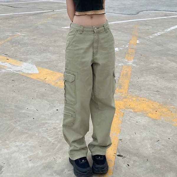 high waisted women jeans spring 2023 new streetwear more than a pocket straight cargo jeans chic vintage casual pants, Blue
high waisted women jeans spring 2023 new streetwear more than a pocket straight cargo jeans chic vintage casual pants, Blue