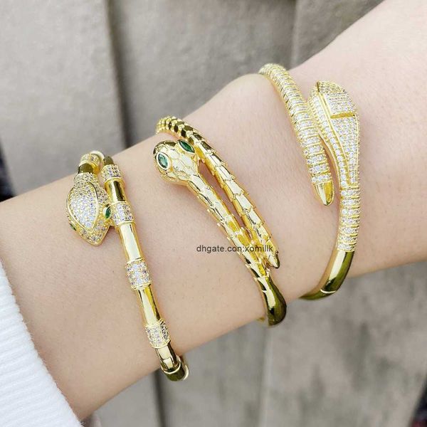 designer luxury belgary brand bracelet snake bracelet women's ins cool fashion personalized snake head bracelet full diamond high grade, Black
designer luxury belgary brand bracelet snake bracelet women's ins cool fashion personalized snake head bracelet full diamond high grade, Black