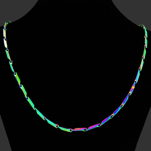 individualized ins style, niche, light luxury, quenched titanium steel, men and women's bamboo chain necklace, Black
individualized ins style, niche, light luxury, quenched titanium steel, men and women's bamboo chain necklace, Black