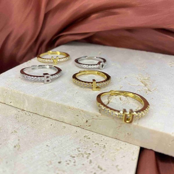 band rings bens initials letter ring white zircon classic 26 letter rings for women opening finger ring for girls new year gift wholesale j2, Silver
band rings bens initials letter ring white zircon classic 26 letter rings for women opening finger ring for girls new year gift wholesale j2, Silver