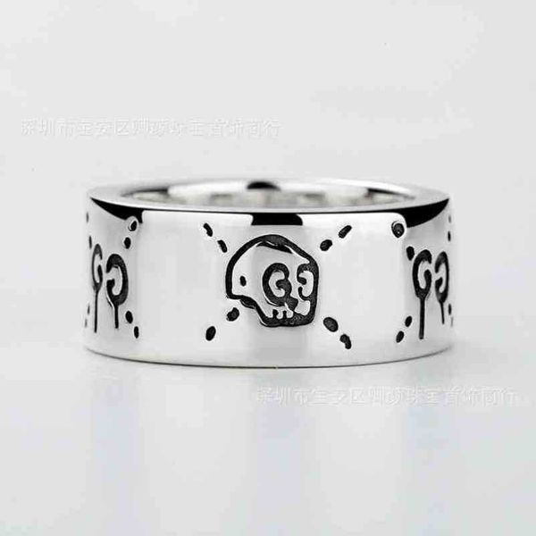 designer jewelry bracelet necklace 925 sterling hollow skull elf love fearless daisy couple ring high quality, Silver
designer jewelry bracelet necklace 925 sterling hollow skull elf love fearless daisy couple ring high quality, Silver
