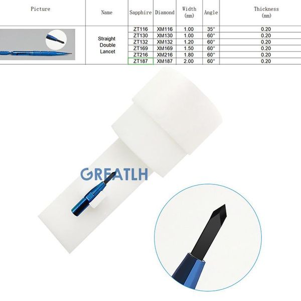 tools straight double lancet black diamond keratome blades titanium handle knives veterinary ophthalmic eye instrumant
tools straight double lancet black diamond keratome blades titanium handle knives veterinary ophthalmic eye instrumant