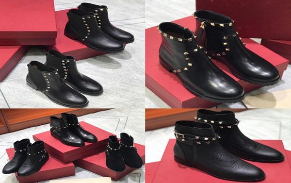 womens ankle boots fashion winter booties shoes with granulated calfskin rivet australia cowboy motocycle martens snow bottes4133832, Black
womens ankle boots fashion winter booties shoes with granulated calfskin rivet australia cowboy motocycle martens snow bottes4133832, Black