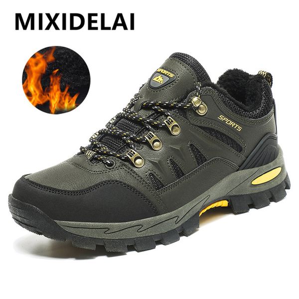 brand men boots warm plush snow boots men winter boots outdoors sneakers waterproof mens ankle boots non-slip men hiking boots, Black
brand men boots warm plush snow boots men winter boots outdoors sneakers waterproof mens ankle boots non-slip men hiking boots, Black
