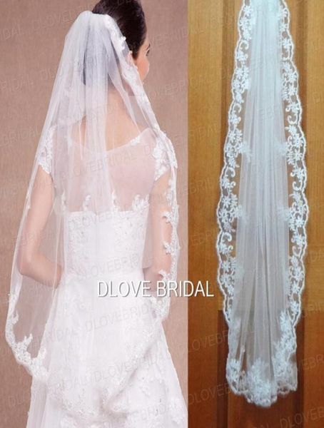 elegant white ivory one layer lace bridal veil with comb but factory custom make wedding hair accessory 1334064, Black
elegant white ivory one layer lace bridal veil with comb but factory custom make wedding hair accessory 1334064, Black