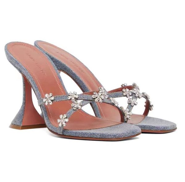 23s amina muaddi sandals mules shoes women heels dress shoe women 's real silk crystal embellished strap slippers rhinestone spool heel, Black
23s amina muaddi sandals mules shoes women heels dress shoe women 's real silk crystal embellished strap slippers rhinestone spool heel, Black