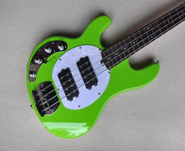 factory custom left handed 4string fluorescent green electric bass guitar with rosewood fretboardwhite pickguardoffer customize8556619
factory custom left handed 4string fluorescent green electric bass guitar with rosewood fretboardwhite pickguardoffer customize8556619