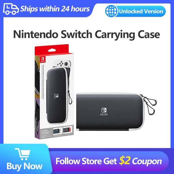 organizer nintendo switch carrying case and screen protector for ns oled accessories for nintendo switch game console portable storage bag
organizer nintendo switch carrying case and screen protector for ns oled accessories for nintendo switch game console portable storage bag