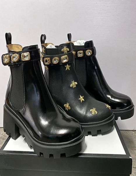 women chunky heel work tooling shoe fashion western crystal bee star desert rain boots winter snow ankle martin boots8401096, Black
women chunky heel work tooling shoe fashion western crystal bee star desert rain boots winter snow ankle martin boots8401096, Black