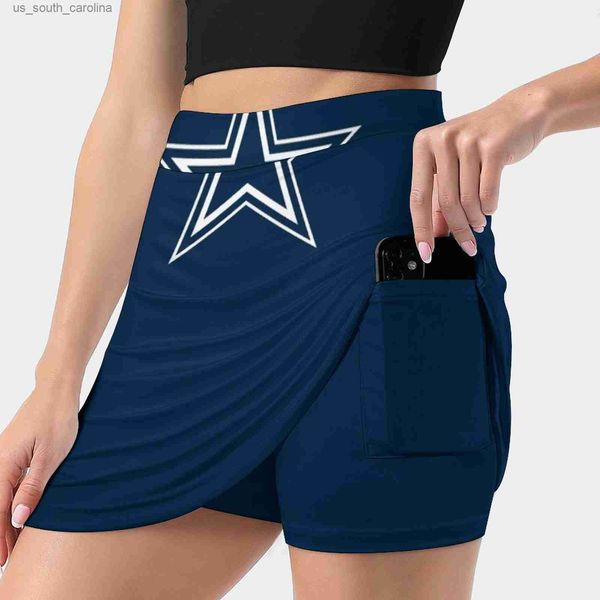 cowboy - dallas summer women'sshorts skirt 2 in 1 fitness yoga skirt tennis skirts ladies short skirt skirts l230522, Black
cowboy - dallas summer women'sshorts skirt 2 in 1 fitness yoga skirt tennis skirts ladies short skirt skirts l230522, Black