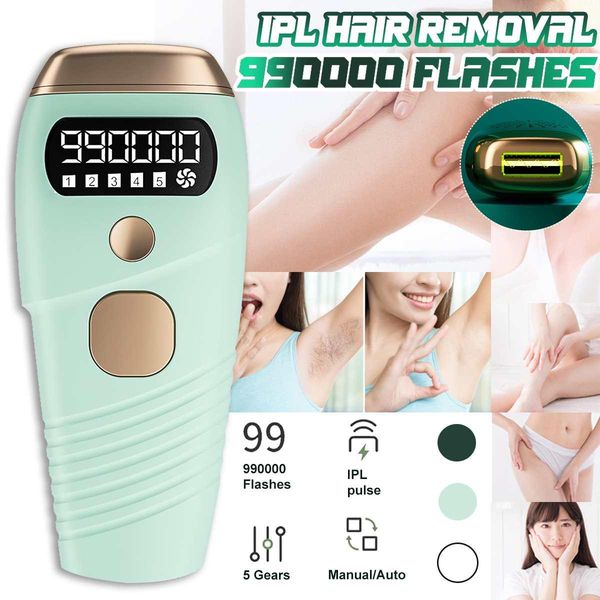 epilator 990 000 flashes laser ipl permanent hair removal remover women bikini face body (upgrade/ basic version)
epilator 990 000 flashes laser ipl permanent hair removal remover women bikini face body (upgrade/ basic version)