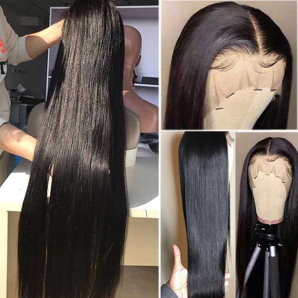 hd 13x6 transparent 40 inch bone straight lace front human hair wigs for black women 4x4 5x5 6x6 brazilian closure frontal wig, Black;brown
hd 13x6 transparent 40 inch bone straight lace front human hair wigs for black women 4x4 5x5 6x6 brazilian closure frontal wig, Black;brown